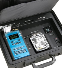 The Portable Forensic Lab® is all a computer forensic examiner needs for in-the-field HDD data capture and analysis.